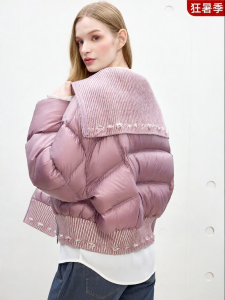 Juicy Couture | White Duck Down 90% Womens Warm Jacket