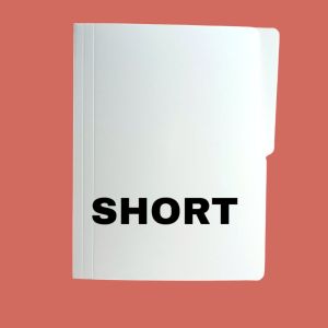 25pcs Advance File Folder White Long or Short 14pts