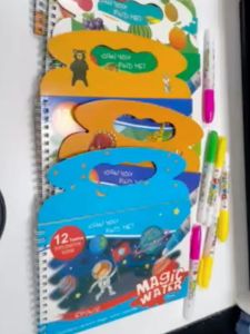 Mamibayi Magic Water Book: Mainan Edukasi & Buku Mewarnai Gambar Full Color Untuk Anak