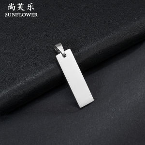 New Fashionable Cuban Link Military Tag Necklace Womens Simple Personality Minimalist Clavicle Chain Jewelry Accessory