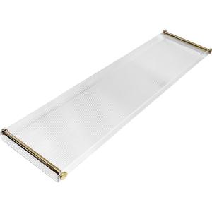 GUOGAN | Multipurpose Acrylic Bathtub Shelf