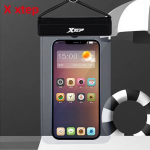 XTEP | Waterproof Transparent Dustproof Phone Case for Delivery Riders Touch Screen Swimming