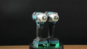 Makita Impact Wrench Heavy Duty Japan 520N. M High Torque 48V to 198V Optional Lit-ion 2PC Battery Large Capacity Include Socket Sets with Box Original and Authentic Complete Accessories