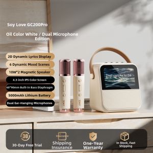 soaiy | Lyric Display Karaoke Home Bluetooth Speaker