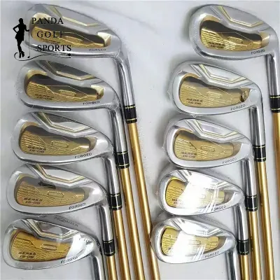 S06 HONMA 4ดาวสำหรับผู้ชายเซทเหล็กกอล์ฟ4 5 6 7 8 9 10 11 Aw Sw Iron สำหรับผู้ชายเซทเหล็กกอล์ฟเพลาเหล็กกราไฟท์มือขวา