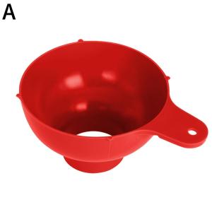 1Pc New Plastic Folding Funnel Long Neck Wide Mouth Liquid Filling Funnel Household Kitchen Gadget