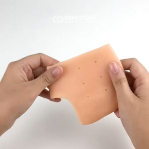 Gel Heel Protectors Breathable Silicone Heel Cushion Cups Heel Spur Relief Foot Sleeve for Heel Pain