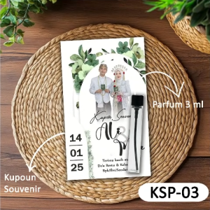 PARFUM SOVENIR [[ ISI 50 PCS ]] SOUVENIR PARFUM FREE KUPON SOVENIR || TANDA TERIMA KASIH HAMPERS PERNIKAHAN HADIAH UCAPAN TERIMA KASIH / BINGKISAN KADO