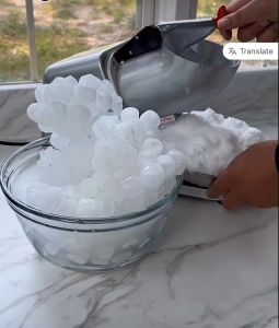 Powerful Electric Ice Crusher Machine | Fast Ice Shaver for Halo-Halo Milk Tea Smoothies & Snow Cone