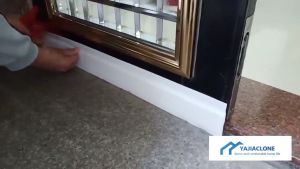 Silicon Lis Penutup Celah Bawah Pintu Bawah / Penghalang Debu Binatang Serangga 1meter