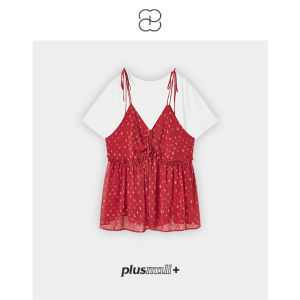 plusmall | Bộ Áo Thun Hoa Quai Dây Mùa Hè