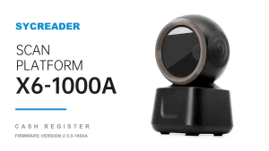 1D 2D USB connected barcode scanner for multi-system food store pharmacy grocery store