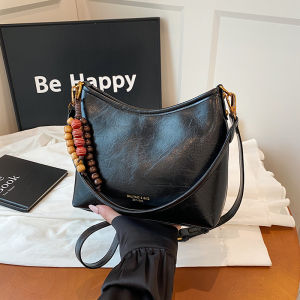 Large Capacity Commuter Tote Bag Womens Crossbody Bag Stylish Retro Design Versatile Shoulder Bag for Ladies 2025 New Style