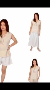 FARISTHA set/baju pantai/casual/outdoor/promo/