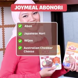 Joymeal Abonori Beef Original 50gr - Abon Dengan Daging Sapi Tenderloin Tanpa Msg & Pengawet