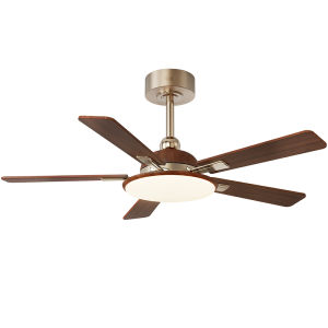 HUIPU ZHAOMING | Vintage Style Intelligent Eye-Protecting Ceiling Fan Light