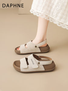 Daphne | Versatile Magic Tape Flat Sandals for Women