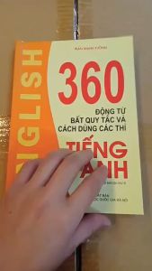 Sách - 360 động từ bất quy tắc (tái bản 06)