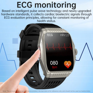 Smart Watch CES Sleep Aid Health Management ECG Detection Heart Rate Blood Pressure Monitor BT Call SOS Smartwatch