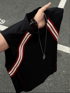 LIUBU | High Street Striped Spliced Sport Sleeveless Shirt