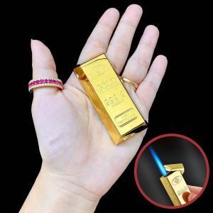 [HCM] Bật Lửa Gas Khè Hình Thỏi Vàng Độc Đáo
