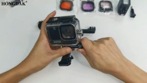 For GoPro Hero 12 11 10 9 Waterproof Case 60M Housing Diving Protective Dive Cover Aksesori