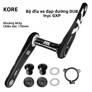 Bộ Trục Xe Đạp Đường Trường Sợi Carbon KORE DUB Tương Thích Trục 29mm Líp Đơn/đôi Chiều Dài Tay Quay 165/170/172.5mm