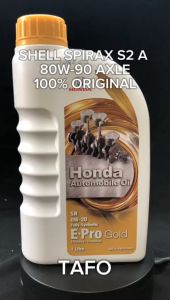 OLI HONDA E-PRO GOLD 0W-20 FULL SINTETIK ORIGINAL / OLI MOBIL HONDA 0W20 FULL SINTETIK 1 LITER