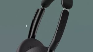 Jabra Evolve2 55 Professional Wireless Headset Active Noise Cancellation Hybrid Working Headphone