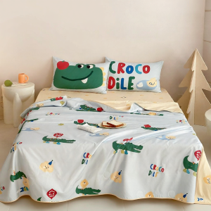 DOHIA | Cotton Cartoon Washable Air Conditioner Blanket
