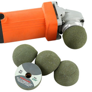 1PC Diamond Brazed Polishing Wheel Mushroom Grinding Head Stones Engraving Marble Cobblestone Stone Pebble Internal Hole