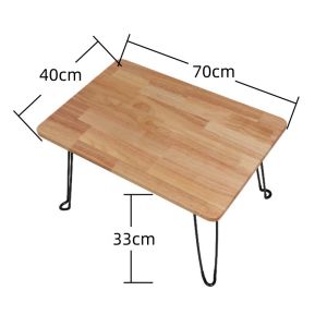JOY | Folding Solid Wood Side Table