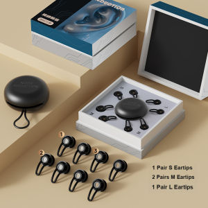 Silicone Noise Reduction Earplugs Hearing Protection for Sleep to Block Disturbing Noise