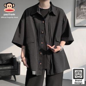 Paul Frank | Causal Shirt With Wrinkle Design Short Sleeve
