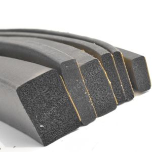 2-10M EPDM Rubber Sponge Door Window Seal Strip Soundproof Anti-collision Self Adhesive Tape Wall Insulation Acoustic Foam Pad