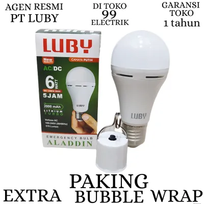 BOHLAM EMERGENCY / LAMPU DARURAT LUBY ALADIN 6W-28W