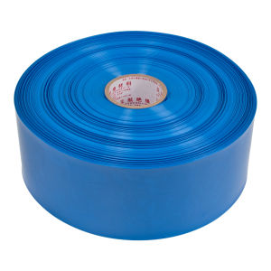 18650ปกป้องตัวเครื่องแบตเตอรี่แบบฟิล์มหดด้วยความร้อนพีวีซีสำหรับแบตเตอรี่แบบก้อนใหญ่ความยาว1เมตร