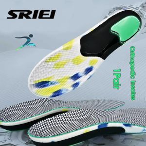 SRIEI 1 Pair Orthotic Insole Arch Support Heel Cushion Orthopedic Flatfoot Running Insoles Plantar Fasciitis Sports Shoes Insert