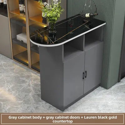 Multifunctional Bar Table Home Kitchen Island Cabinet Modern Simple Luxury