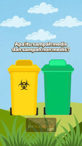 Onemed Kantong Plastik Kuning Polos 80x100cm Limbah Sampah Medis Medical Yellow Trash Bag