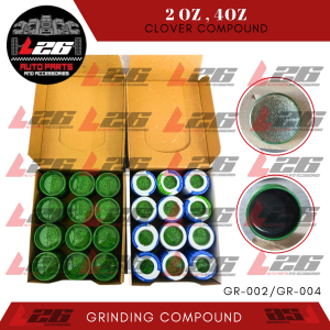 1 DOZEN/12 pairs 2oz 4oz Genuine Clover Fine and Coarse Grinding Lapping Compound Car Truck Motorcycle