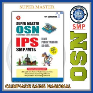 BUKU SUPER MASTER OLIMPIADE OSN MATEMATIKA OSN IPA OSN IPS SMP PENERBIT YRAMA WIDYA