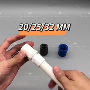 【NEW STOCK】Pvc  White Ball Valve Compact 1/2 (20mm) 3/4(25mm) 1 (32mm)