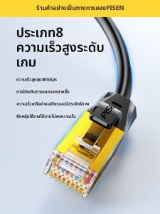 pisen | 10-Gigabit Cat 8 Ethernet Cable
