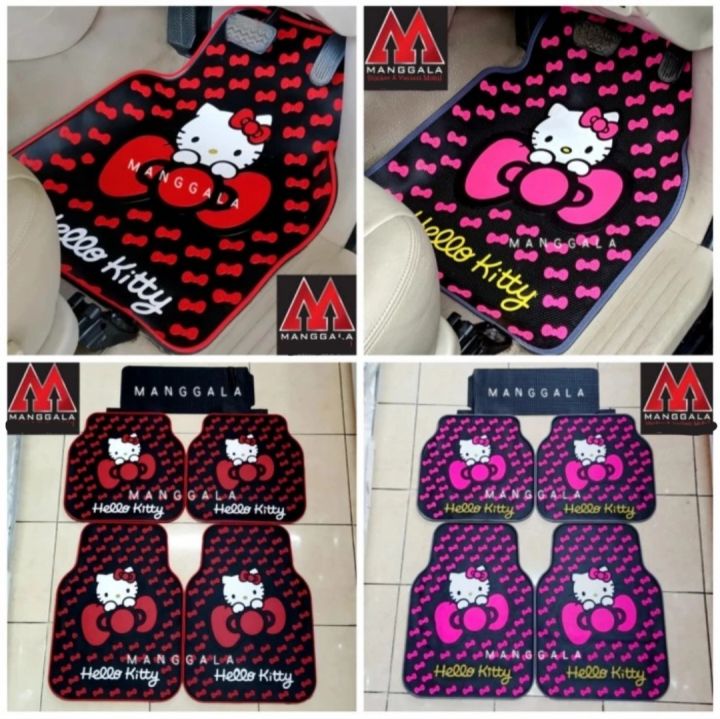 Karpet Mobil Hello Kitty Pita Banyak | Lazada Indonesia