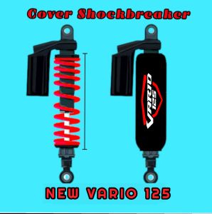 Cover Shock Vario | Pelindung Shock Tahan Air & Debu | Desain Sporty. Murah Berkualitas Elegan