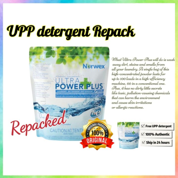 Norwex Repacked UPP Ultra Power Plus Laundry Detergent Powder Ready