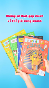 Sách Tương Tác Lật Mở Tìm Hiểu Về Cơ Thể Người - Khủng Long - Vũ Trụ - Ai Cập Cổ Đại (Lẻ Từng Cuốn - Tân Việt)