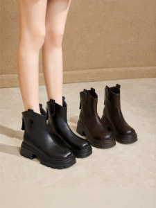 Josiny | Height-Boosting Slim Short Boots