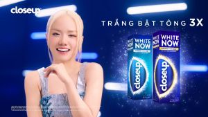 Kem đánh răng CLOSEUP White Now - Trắng Bật Tông 3X tức thì từ Công nghệ Ánh Sáng Xanh 100g